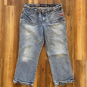 Y2k Vintage Cruel Girl Low Rise Capri Womens Size 30 Inch Waist